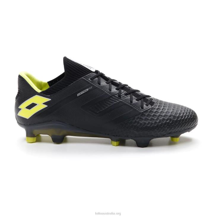 Men Lotto 204N159 All Black/Acacia Green Maestro 100 IV Fg