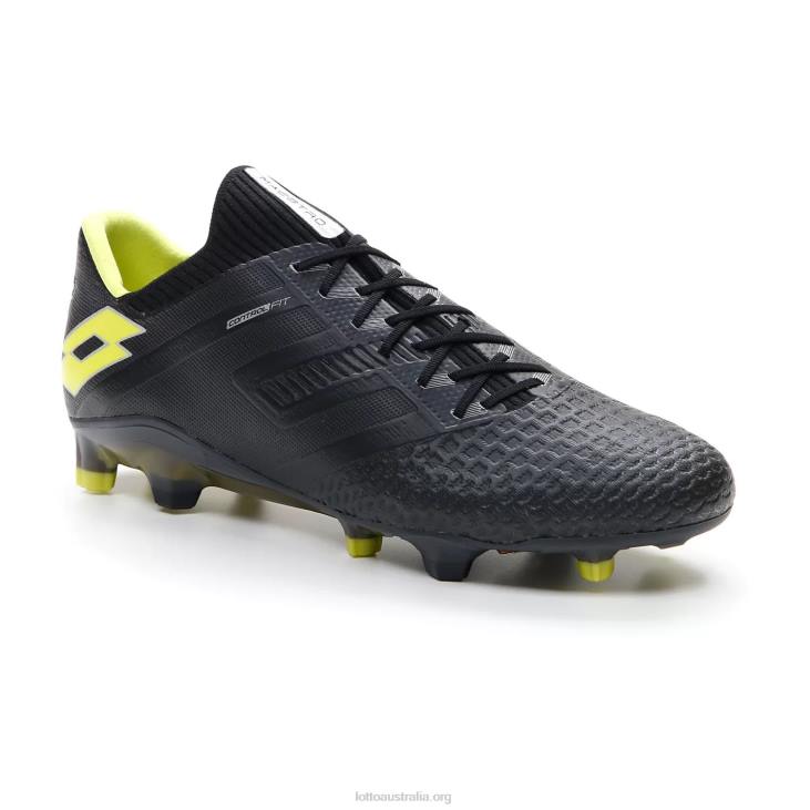 Men Lotto 204N159 All Black/Acacia Green Maestro 100 IV Fg