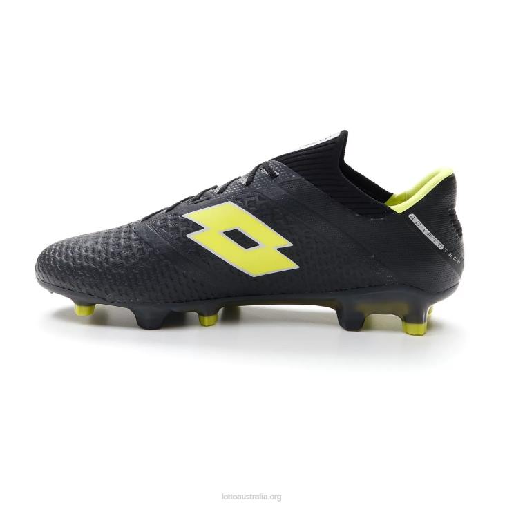 Men Lotto 204N159 All Black/Acacia Green Maestro 100 IV Fg