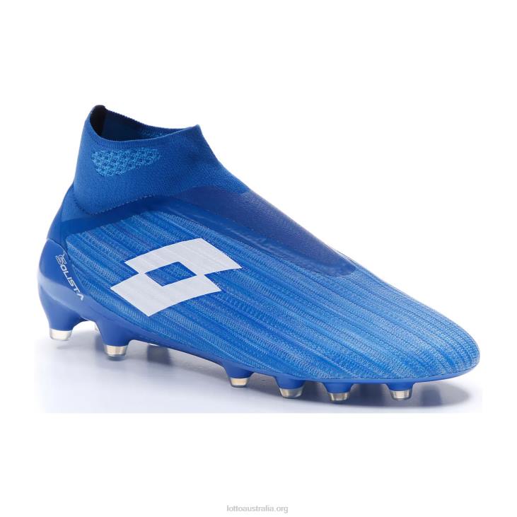 Men Lotto 204N164 Diva Blue/All White/Skydiver Blue Solista 100 III Gravity Fg