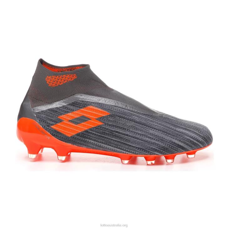 Men Lotto 204N170 Cool Gray/Orange Fluo/Gravity Titan Solista 100 III Gravity Fg