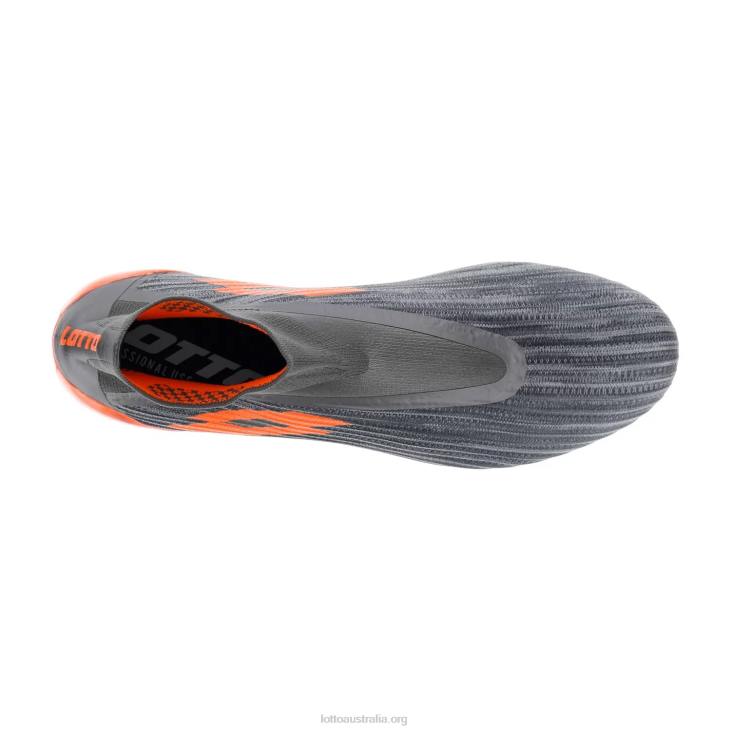 Men Lotto 204N170 Cool Gray/Orange Fluo/Gravity Titan Solista 100 III Gravity Fg