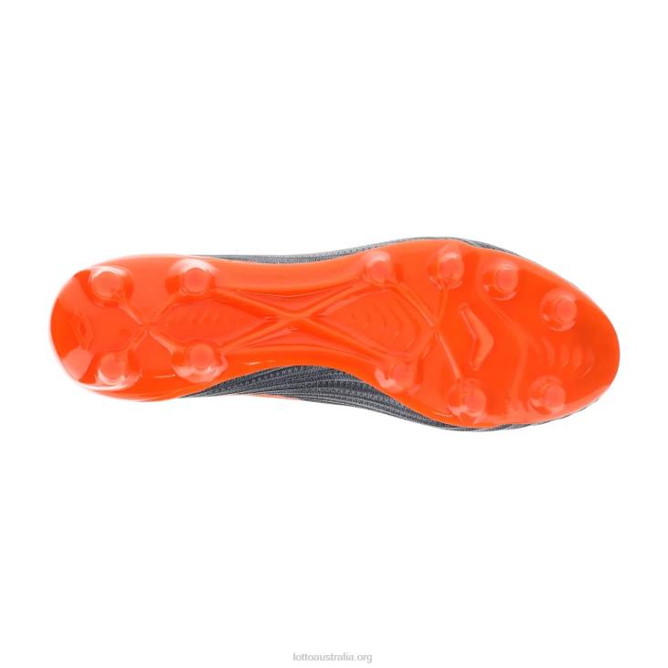 Men Lotto 204N170 Cool Gray/Orange Fluo/Gravity Titan Solista 100 III Gravity Fg