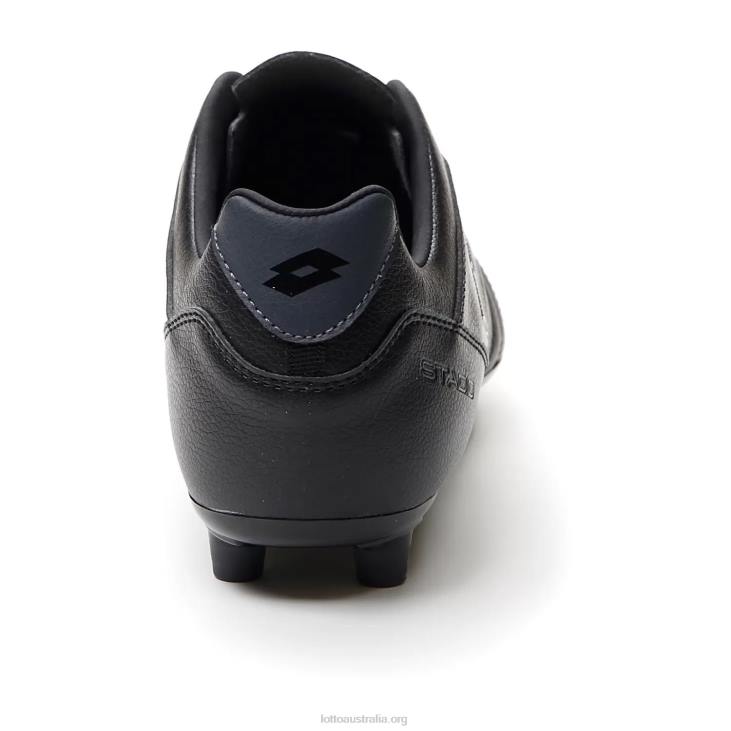 Men Lotto 204N172 All Black/Asphalt Stadio 300 III Fg