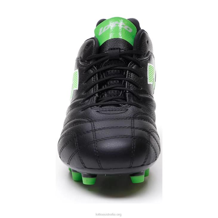 Men Lotto 204N173 All Black/Spring Green Stadio 300 III Fg