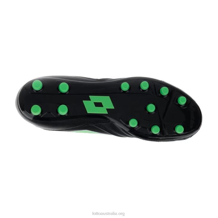 Men Lotto 204N173 All Black/Spring Green Stadio 300 III Fg