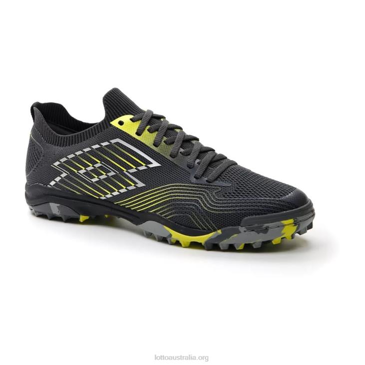 Men Lotto 204N179 Asphalt/Silver Metal 2/Acacia Green Tacto 250 Tf