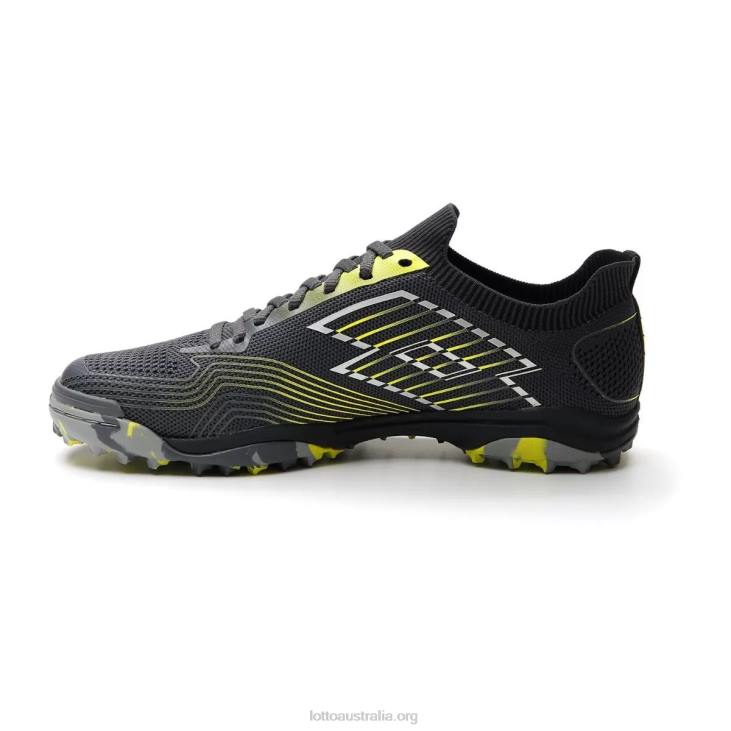 Men Lotto 204N179 Asphalt/Silver Metal 2/Acacia Green Tacto 250 Tf