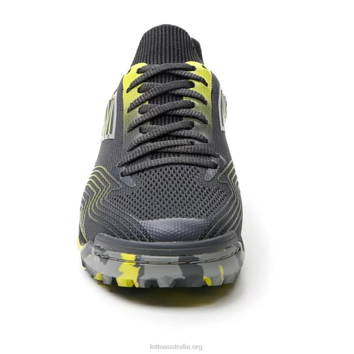 Men Lotto 204N179 Asphalt/Silver Metal 2/Acacia Green Tacto 250 Tf