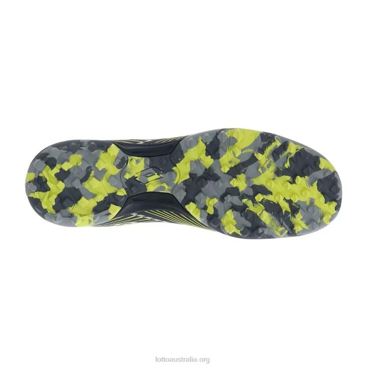 Men Lotto 204N179 Asphalt/Silver Metal 2/Acacia Green Tacto 250 Tf