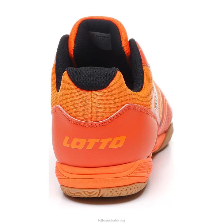 Men Lotto 204N185 Red Orange/All Black/Orange Fluo Tacto 300 V