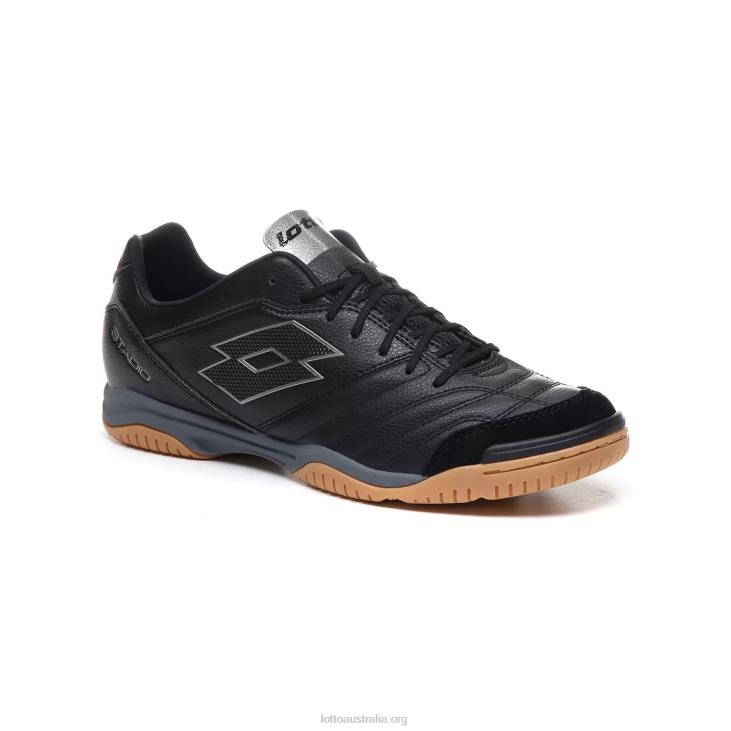 Men Lotto 204N187 All Black/Gravity Titan Stadio 300 II Id