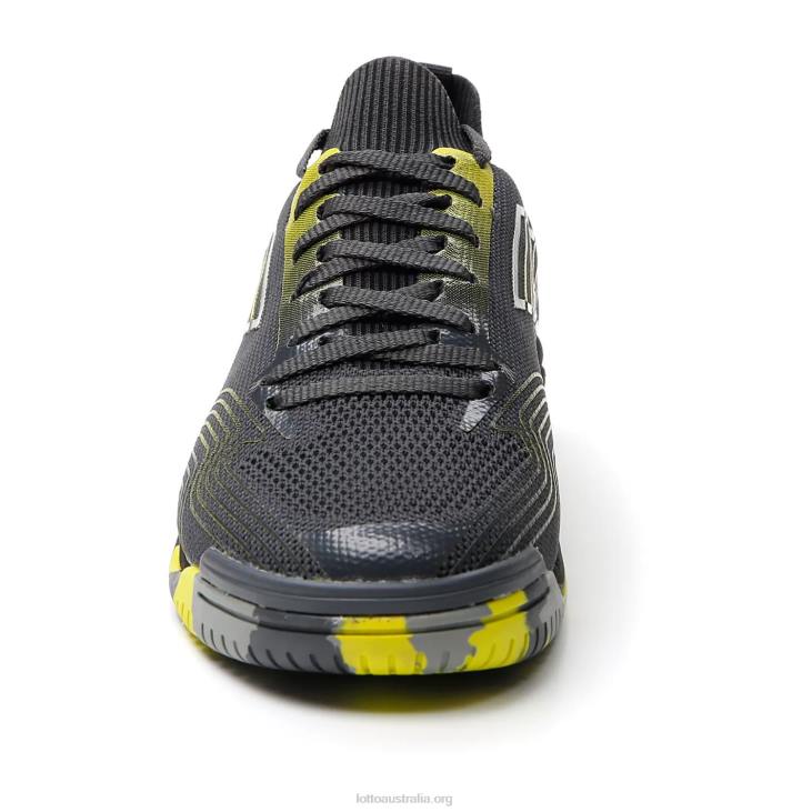 Men Lotto 204N195 Asphalt/Silver Metal 2/Acacia Green Tacto 250 Id