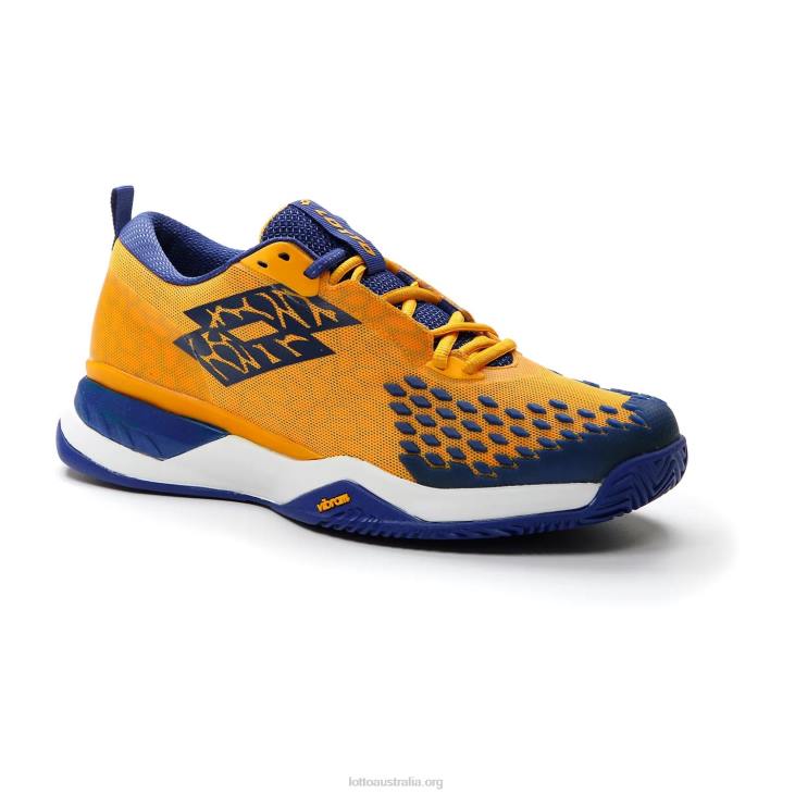 Men Lotto 204N102 Saffron/Sodalite Blue Raptor Hyperpulse 100 Cly