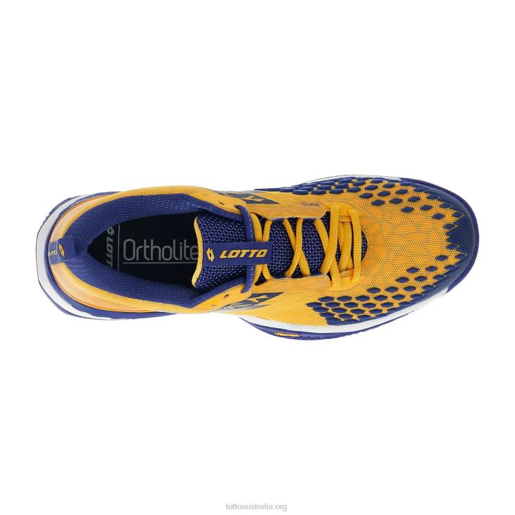 Men Lotto 204N102 Saffron/Sodalite Blue Raptor Hyperpulse 100 Cly
