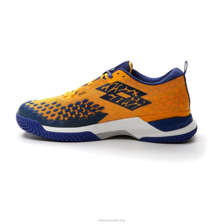 Men Lotto 204N105 Saffron/Sodalite Blue Raptor Hyperpulse 100 Spd