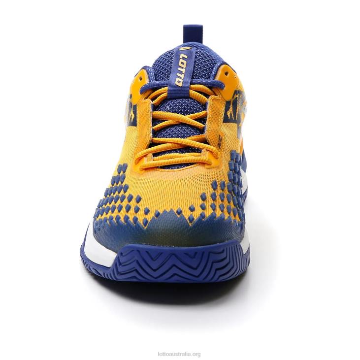 Men Lotto 204N105 Saffron/Sodalite Blue Raptor Hyperpulse 100 Spd