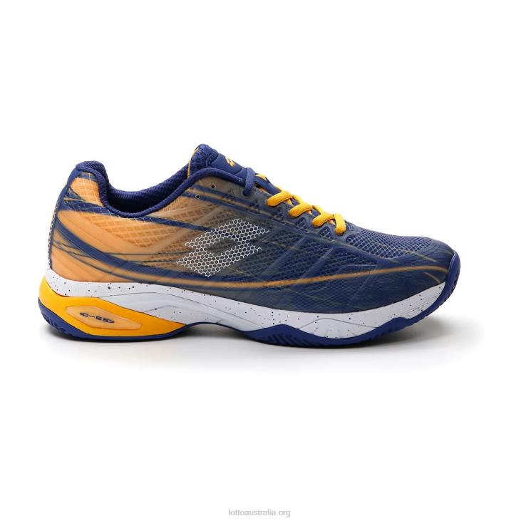 Men Lotto 204N118 Sodalite Blue/All White/Saffron Mirage 300 Cly