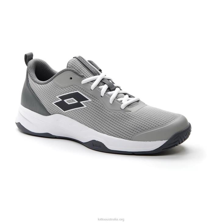Men Lotto 204N127 Cool Gray 7C/Cool Gray 9C/All White Mirage 600 Alr