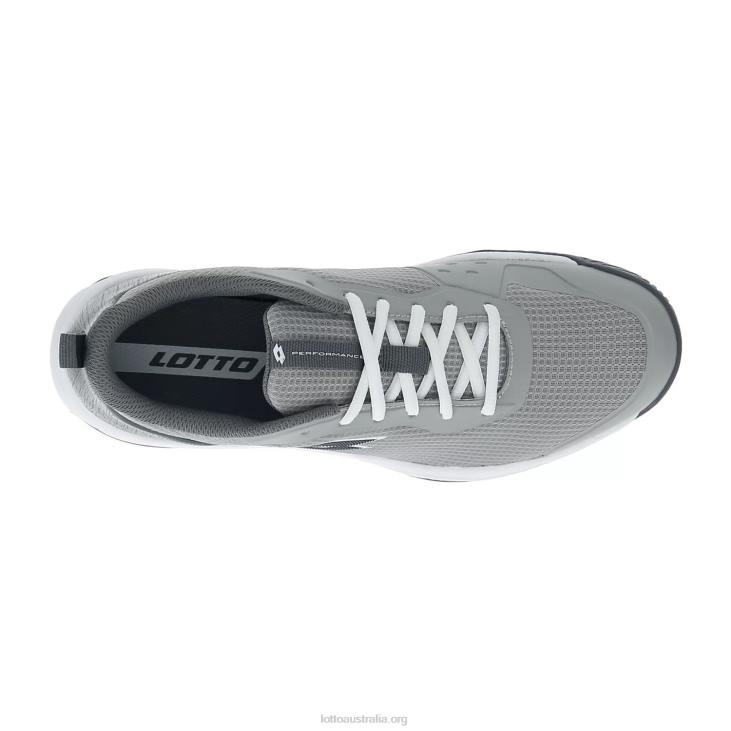 Men Lotto 204N127 Cool Gray 7C/Cool Gray 9C/All White Mirage 600 Alr
