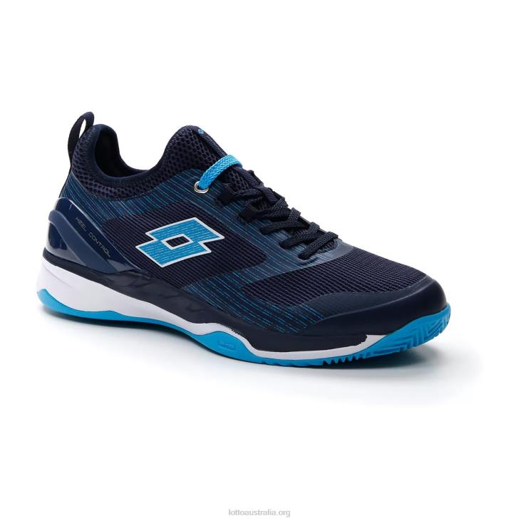 Men Lotto 204N132 Navy Blue/Blue Ocean/All White Mirage 200 Cly