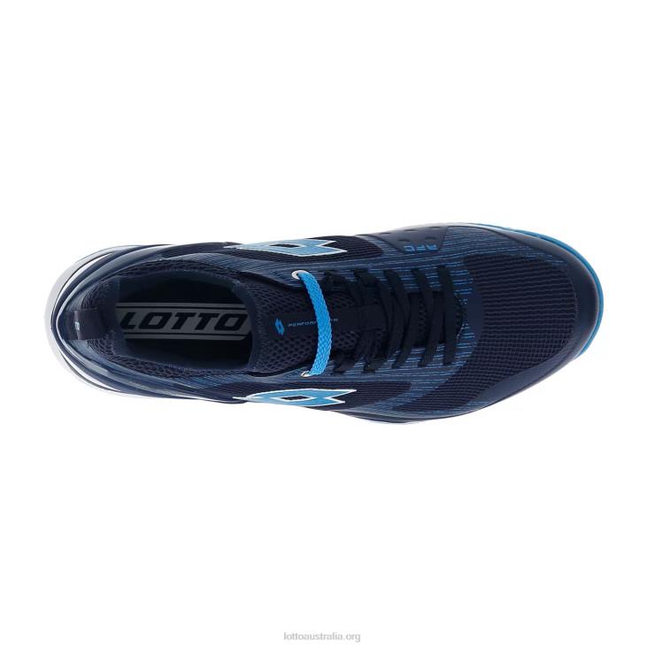 Men Lotto 204N132 Navy Blue/Blue Ocean/All White Mirage 200 Cly