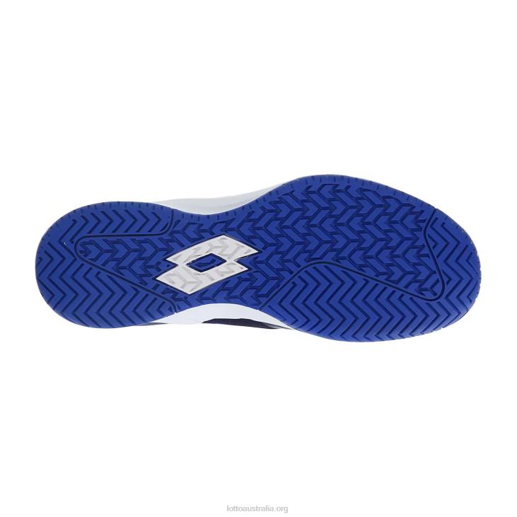 Men Lotto 204N137 Navy Blue/All White/Pacific Blue Mirage 200 Spd