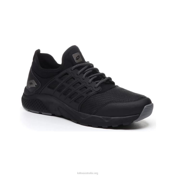 Men Lotto 204N242 All Black/Gravity Titan/Cool Gray 11C Breeze Free IV