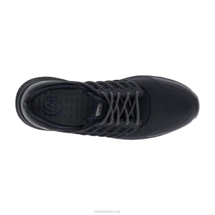 Men Lotto 204N242 All Black/Gravity Titan/Cool Gray 11C Breeze Free IV