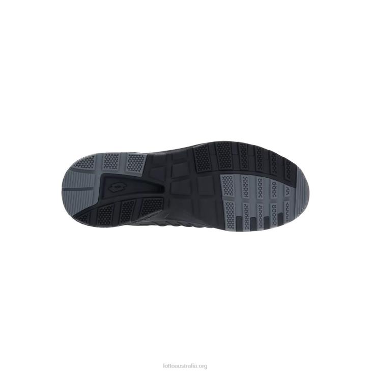 Men Lotto 204N242 All Black/Gravity Titan/Cool Gray 11C Breeze Free IV