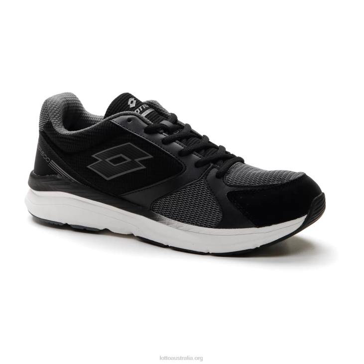 Men Lotto 204N248 All Black/Cool Gray 11C Speedride 600 Xii