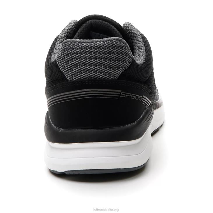 Men Lotto 204N248 All Black/Cool Gray 11C Speedride 600 Xii