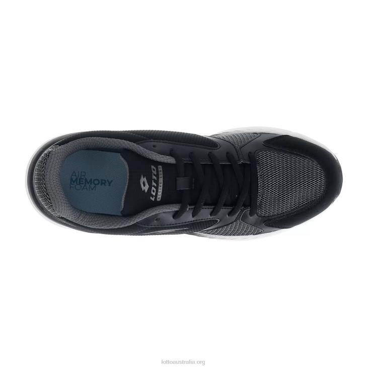 Men Lotto 204N248 All Black/Cool Gray 11C Speedride 600 Xii