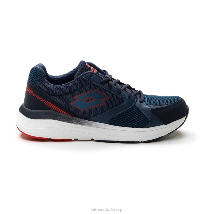 Men Lotto 204N252 Ocean Blue/Blue Coral Speedride 600 Xi