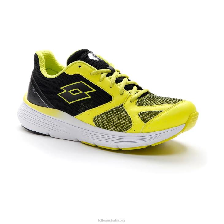 Men Lotto 204N253 All Black/Acacia Green Speedride 600 Ix