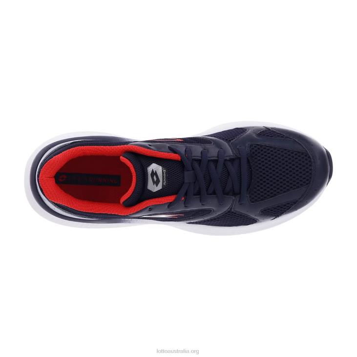 Men Lotto 204N254 Dark Blue/Flame Red Speedride 600 Ix