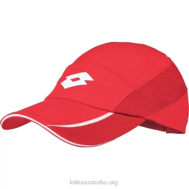Women Lotto 204N1036 Red Fluo Tennis Cap W