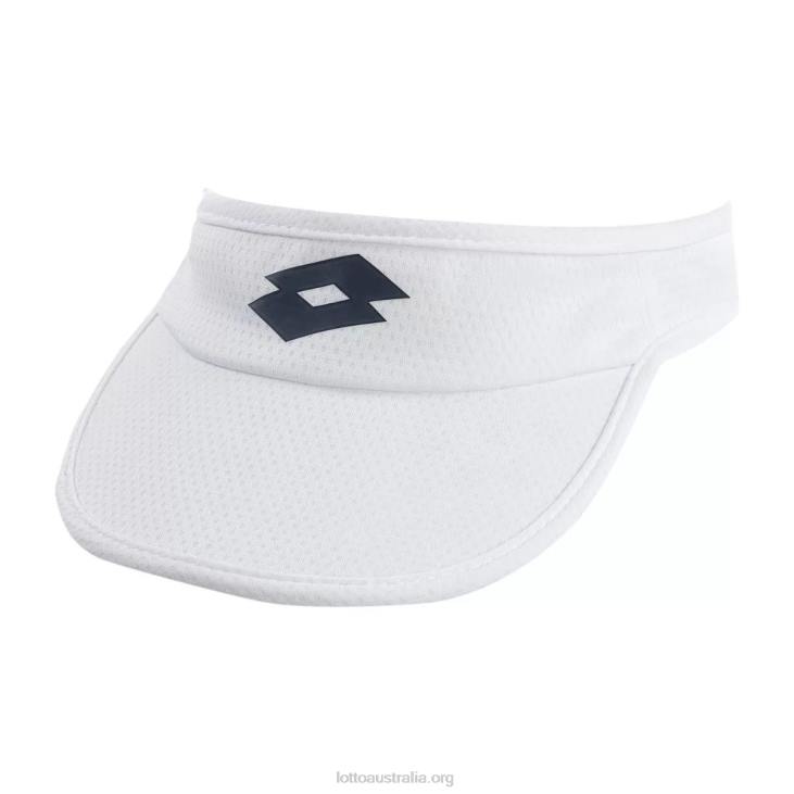 Women Lotto 204N1037 Brilliant White Tennis VIsor W