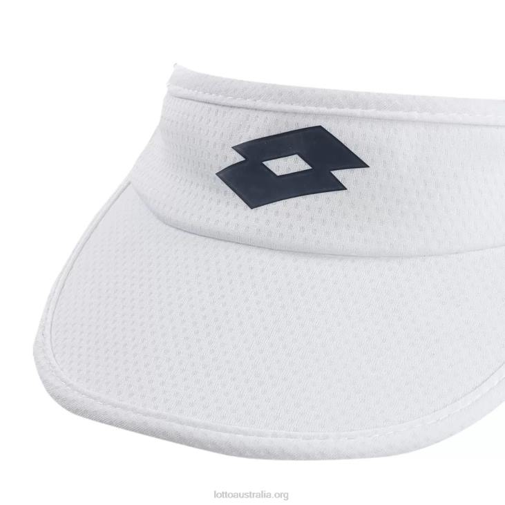 Women Lotto 204N1037 Brilliant White Tennis VIsor W