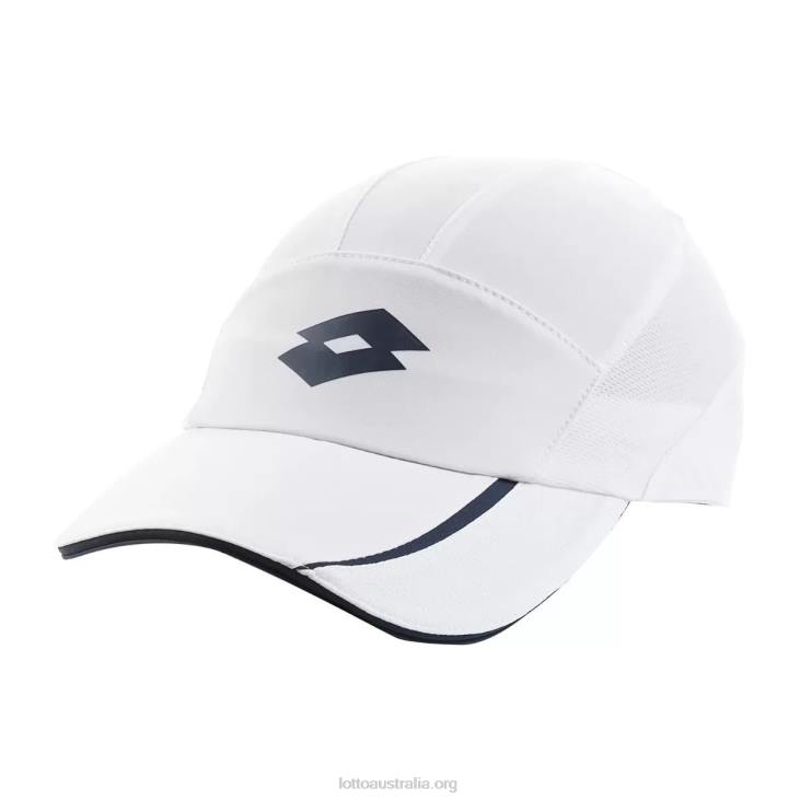 Women Lotto 204N1046 Brilliant White Tennis Cap W