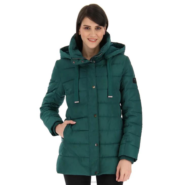 Women Lotto 204N966 Deep Teal Lungo Corvara W III Pad Pl