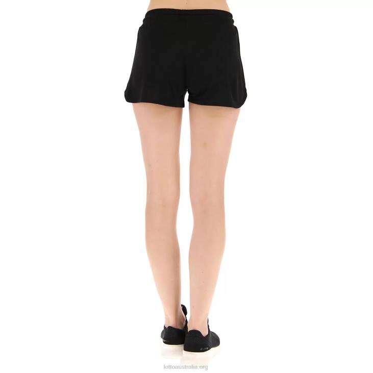 Women Lotto 204N1024 All Black Msp W Short