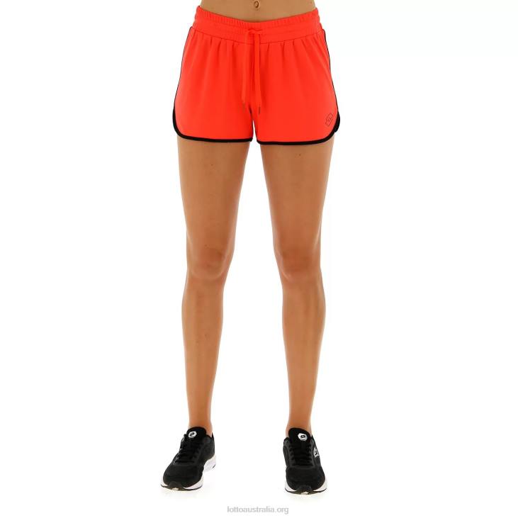 Women Lotto 204N1026 Red Fluo Short Venezia W Pl