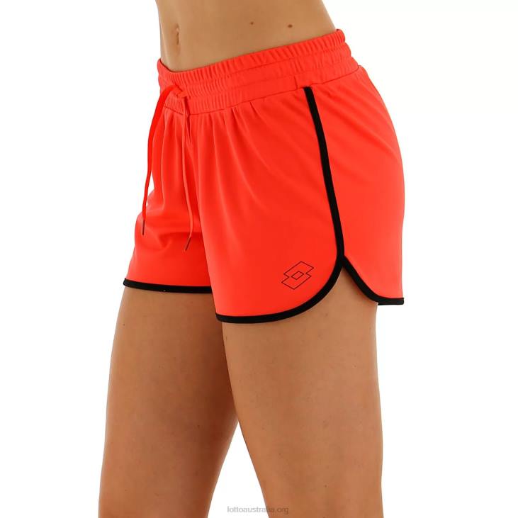 Women Lotto 204N1026 Red Fluo Short Venezia W Pl