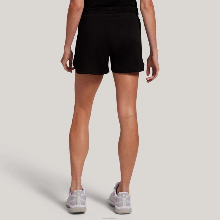 Women Lotto 204N1356 All Black Black Multi-Sport Shorts