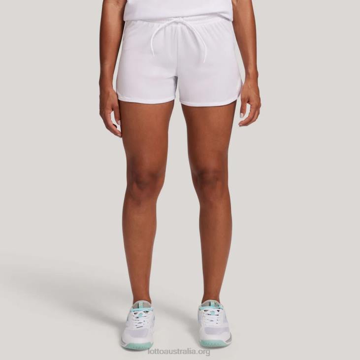 Women Lotto 204N1361 Bright White White Multi-Sport Shorts