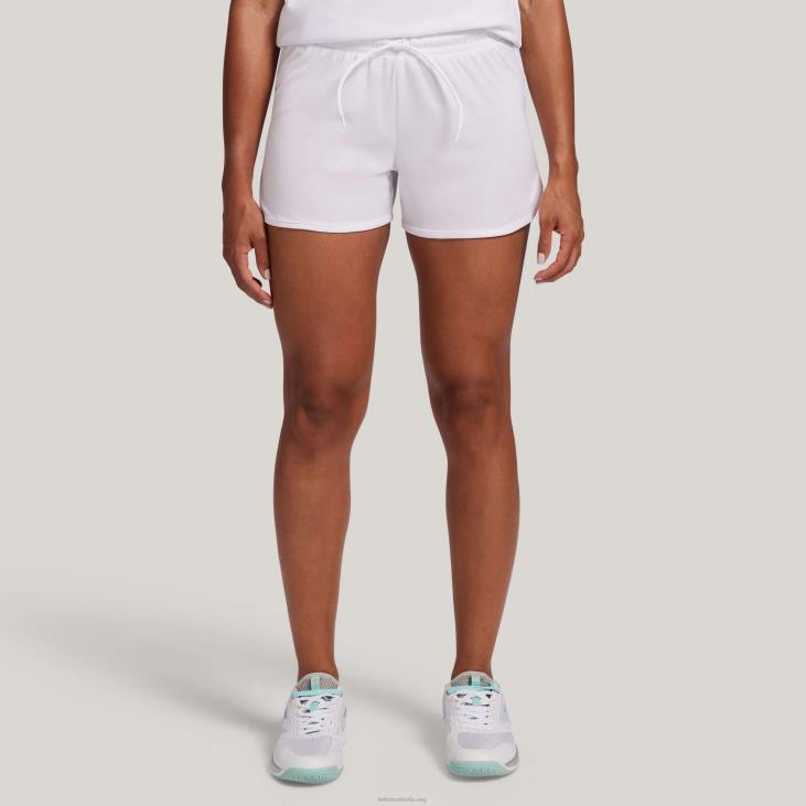 Women Lotto 204N1361 Bright White White Multi-Sport Shorts