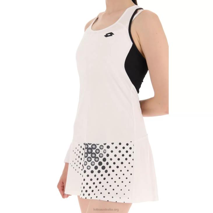 Women Lotto 204N1002 Bright White/All Black Top W IV Dress 1