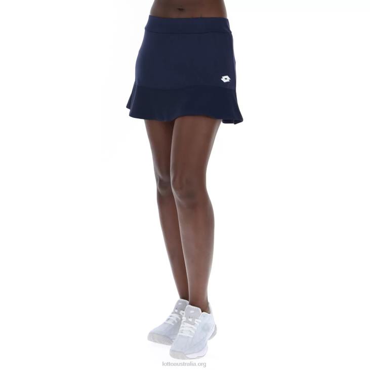 Women Lotto 204N994 Navy Blue Squadra W II Skirt Pl