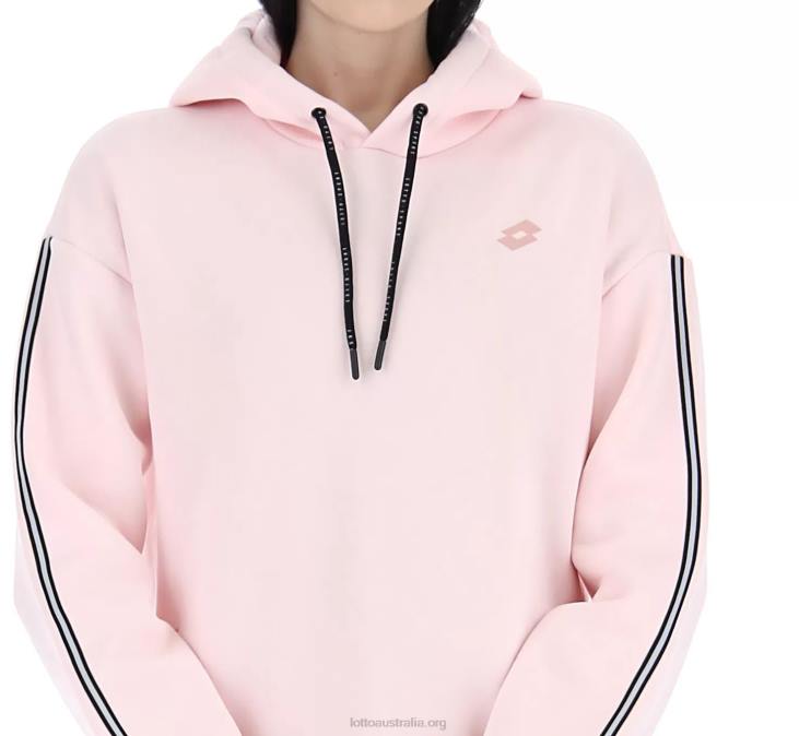 Women Lotto 204N821 Barely Pink Dinamico W V Sweat Hd Fl